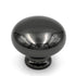 Hickory Williamsburg 1 1/4" Black Nickel Traditional Round Cabinet Knob P771-BLN