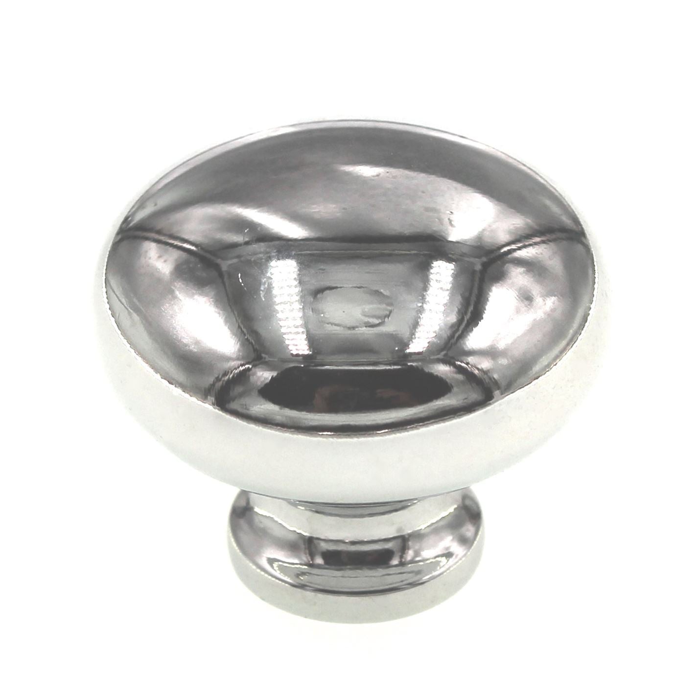 Hickory Hardware Cottage Chrome 1 1/4" Round Cabinet Knob P771-CH