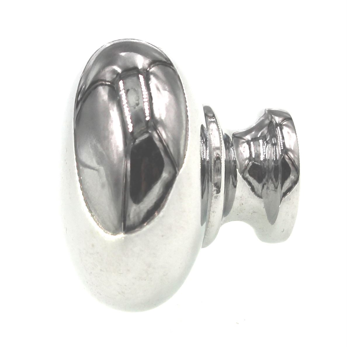 Hickory Hardware Cottage Chrome 1 1/4" Round Cabinet Knob P771-CH