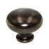 Hickory Hardware Cottage Dark Antique Copper 1 1/4" Round Cabinet Knob P771-DAC