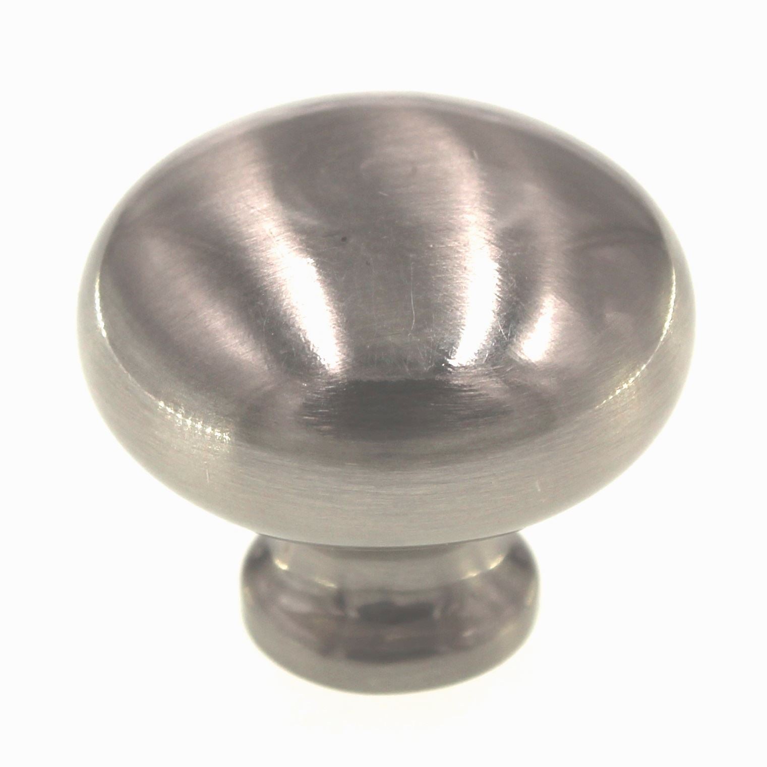 Hickory Hardware Cottage 1 1/4" Round Cabinet Knob Satin Nickel P771-SN