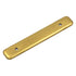 Hickory Hardware P775-UB Ultra Brass 3"cc Cabinet Handle Pull Backplate