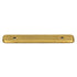 Hickory Hardware P775-UB Ultra Brass 3"cc Cabinet Handle Pull Backplate