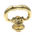 Hickory Hardware Manor House Ultra Brass Mock Key Cabinet Knob P8007-UB