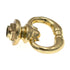 Hickory Hardware Manor House Ultra Brass Mock Key Cabinet Knob P8007-UB