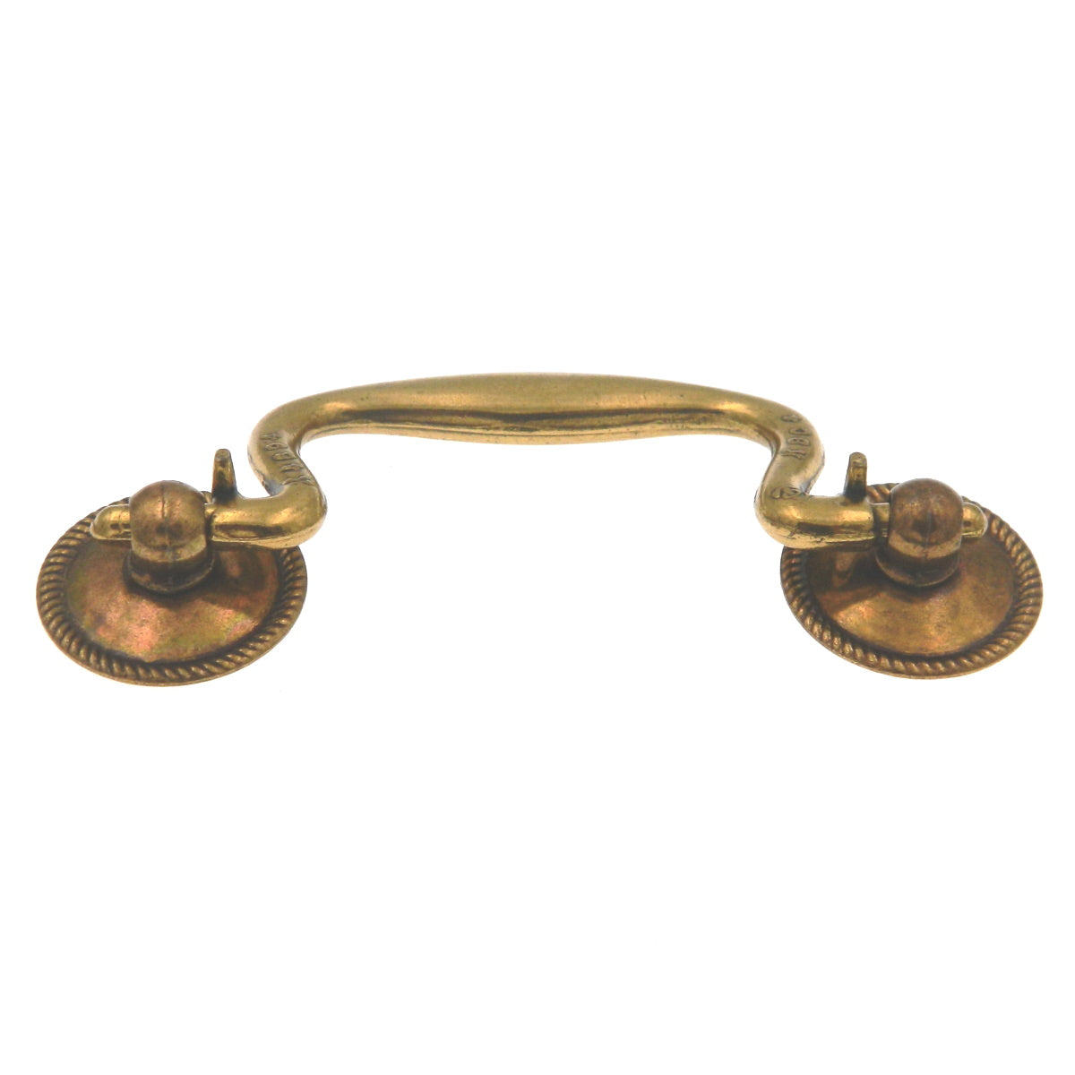 Hickory Hardware Manor House P8049-LP Lancaster Brass 3" cc Drawer Bail Pull