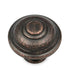 Hickory Hardware Manor House Dark Antique Copper Round Disc 1 1/4" Cabinet Knob P8103-DAC