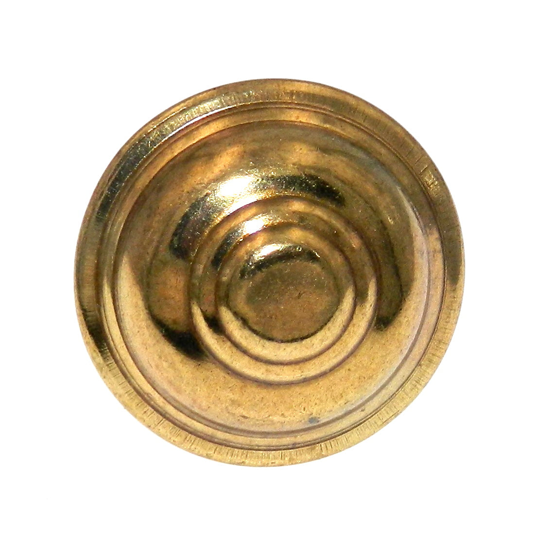 Belwith Manor House Lancaster Hand Polished Brass 1 1/4" Cabinet Knob P8103-LP