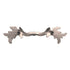 Hickory Hardware Manor House Silver Stone 3" Ctr. Drawer French Pull P8157-ST