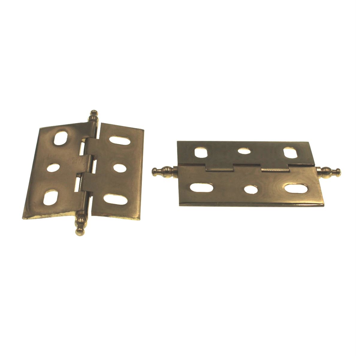 Belwith Mortise Hinges Solid Brass 2" Mortise Cabinet Butt Hinge Minaret Tip P8290-3