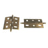 Belwith Mortise Hinges Solid Brass 2" Mortise Cabinet Butt Hinge Minaret Tip P8290-3