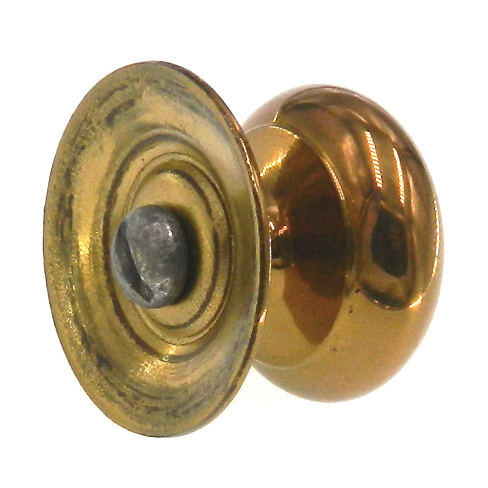 Belwith Manor House P9104 Sherwood Antique 1" Solid Brass Cabinet Knob