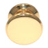 Hickory Hardware Manor House Polished Brass 1 1/8" Round Cabinet Solid Brass Knob P9122