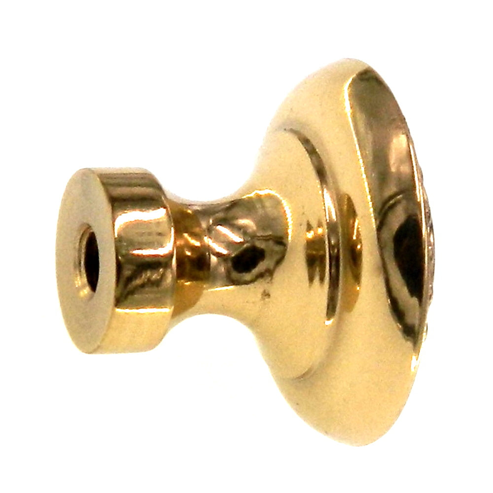 Belwith Manor House P9164 Solid Brass 1" Cabinet Knob Pull