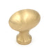 Keeler Power & Beauty 1 1/4" Satin Brass Traditional Oval Cabinet Knob P9175-04