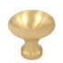 Keeler Power & Beauty 1 1/4" Satin Brass Traditional Oval Cabinet Knob P9175-04