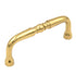 Keeler Power & Beauty Polished Brass Cabinet 3"cc Handle Pull P9719