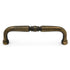 Hickory Hardware Power & Beauty Satin Dover P9720-9013 3 1/2"cc Solid Brass Ornate Cabinet Handle Pull