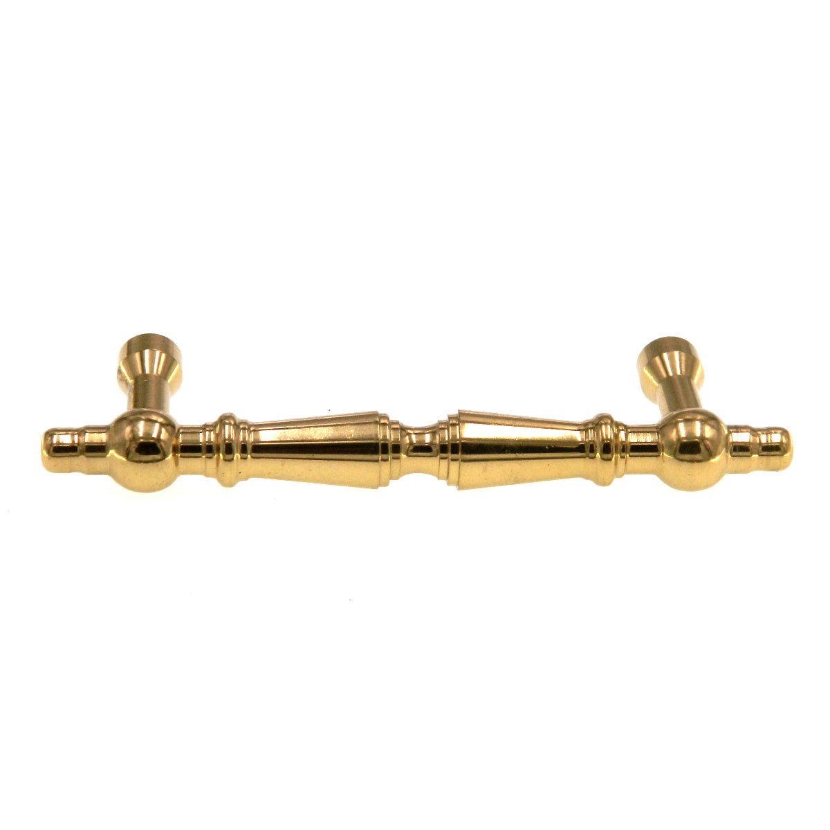 Belwith Manor House P9723 Polished Brass 3" CTC Cabinet Arch Pull Handle