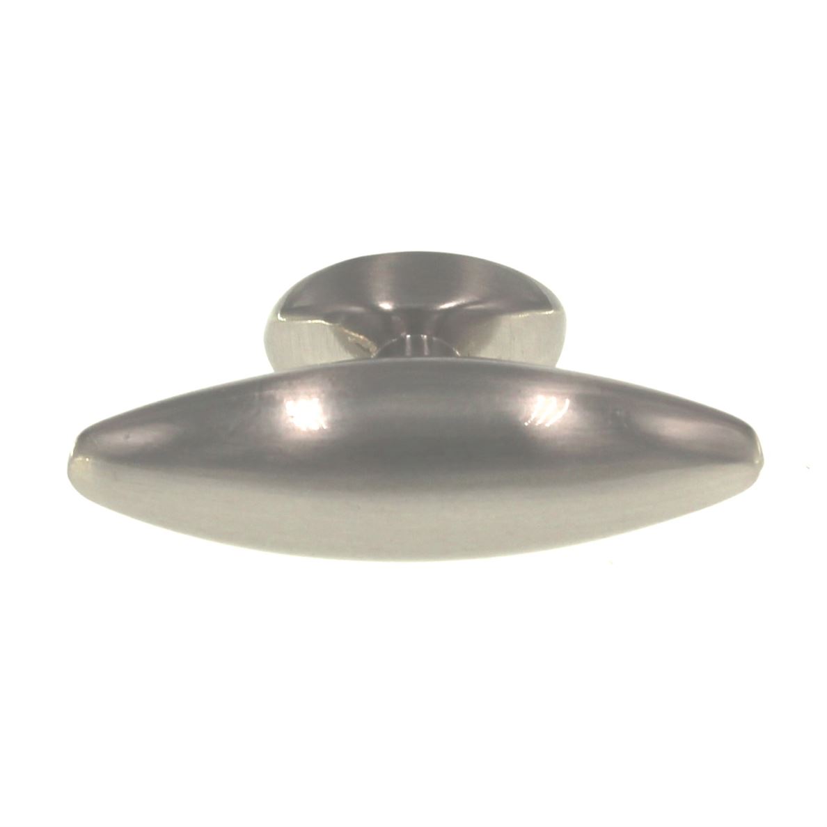 Belwith Metropolis Satin Nickel 1 1/2" Thin Cabinet Knob PA0211-SN