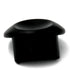 Hickory Hardware Metropolis Matte Black Round 1 1/4" Cabinet Knob PA0212-MB