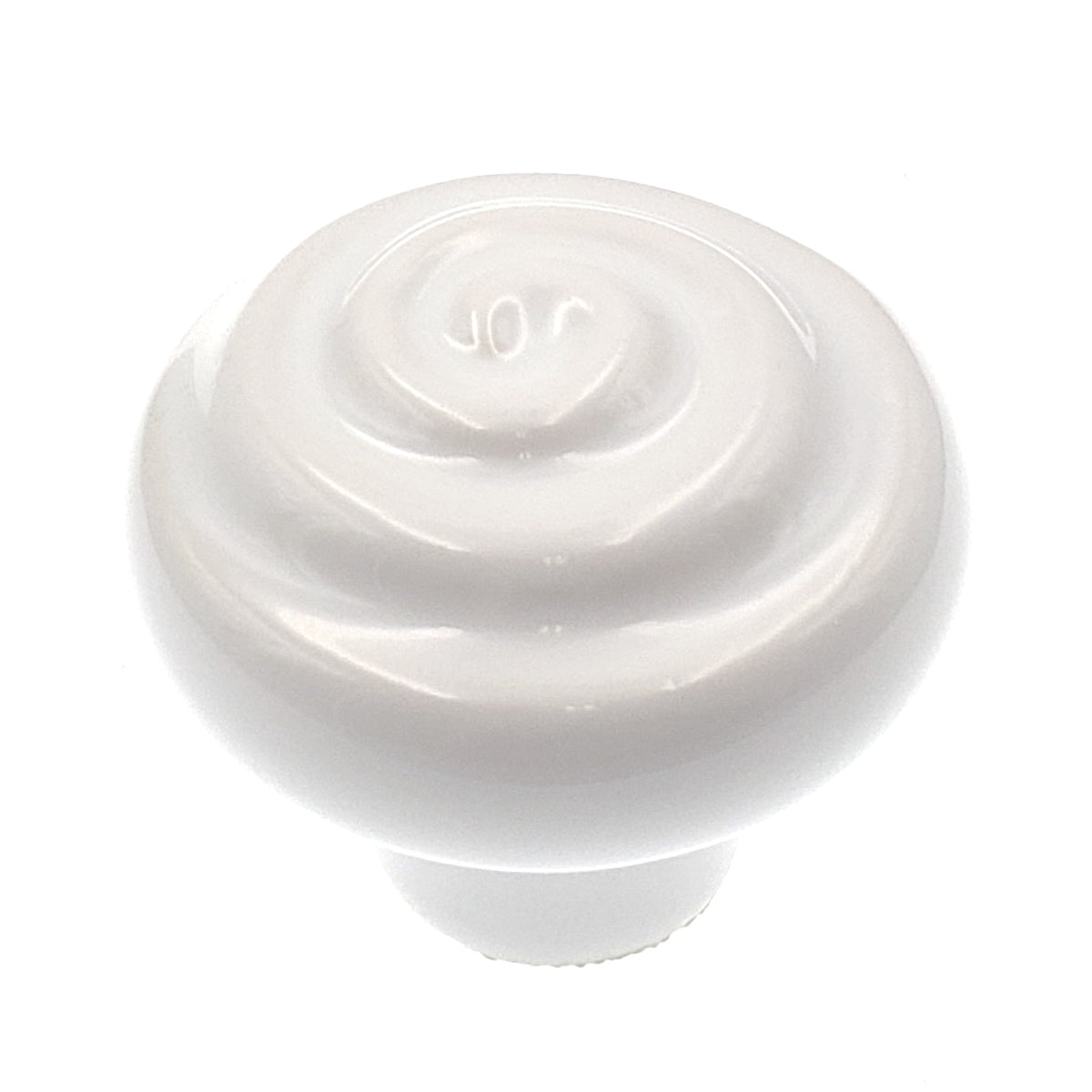 Hickory Hardware English Cozy White Swirl 1 3/8" Pomo para gabinete PA0311-W