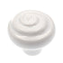 Hickory Hardware English Cozy White Swirl 1 3/8" Pomo para gabinete PA0311-W