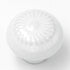 Hickory Hardware English Cozy White Round Fan 1 1/4" Porcelain Cabinet Knob PA0312-W