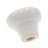 Hickory Hardware PA0314-W - Perilla para gabinete de porcelana, redonda, color blanco, acogedor, inglés, 1 1/4"