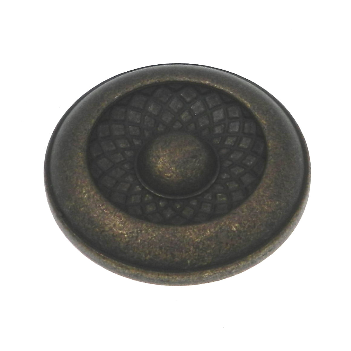 Belwith PA1118-WOA Windover Antique 1 7/8" Round Gladstone Cabinet Knob Pulls