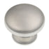 Hickory Hardware Altair Silver Round Smooth 1 1/4" Cabinet Knob PA1216-SLV