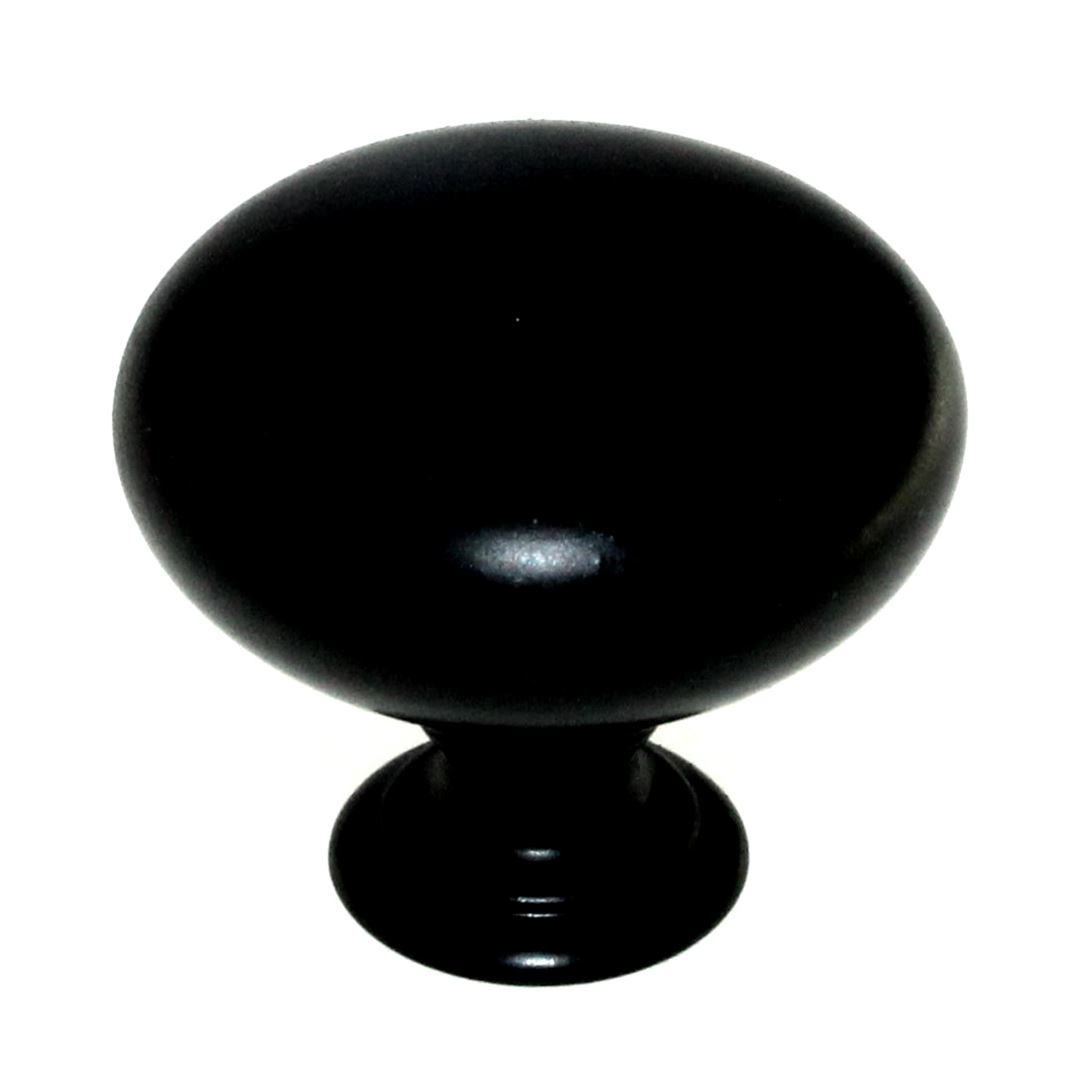 Hickory Hardware Modus Matte Black 1 1/4" Round Cabinet Pull Knob PA1218-MB