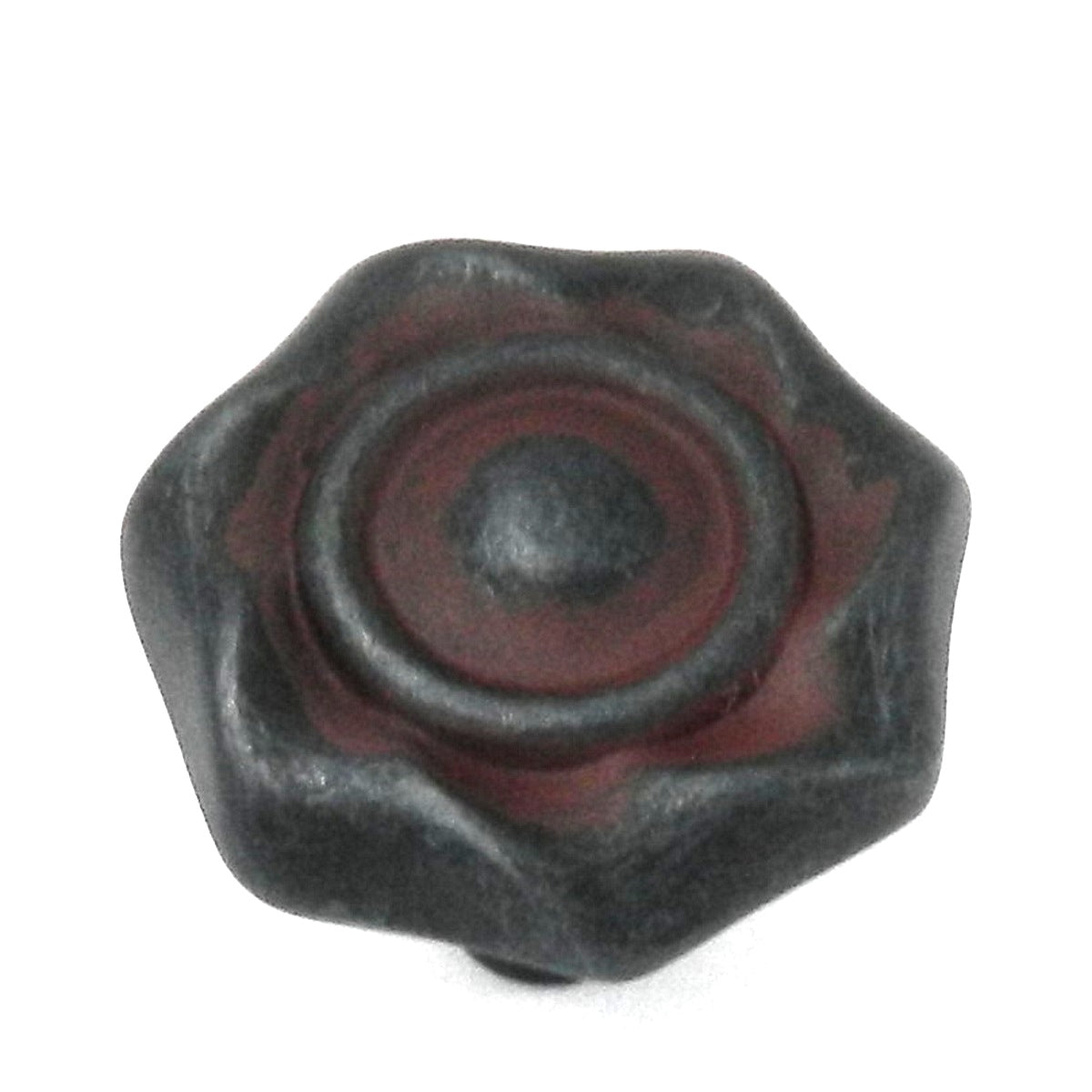 Hickory Hardware Charleston Blacksmith Rustic Iron 1 1/4" Cabinet Knob Pull PA1312-RI