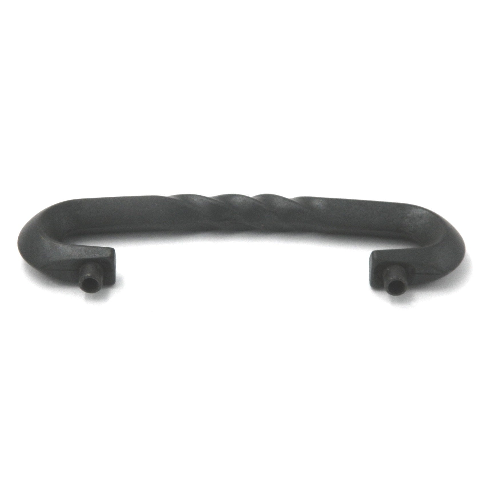 4 Pack Hickory Hardware Charleston Blacksmith Black Iron 3"cc Cabinet Handle Pulls PA1323-BI