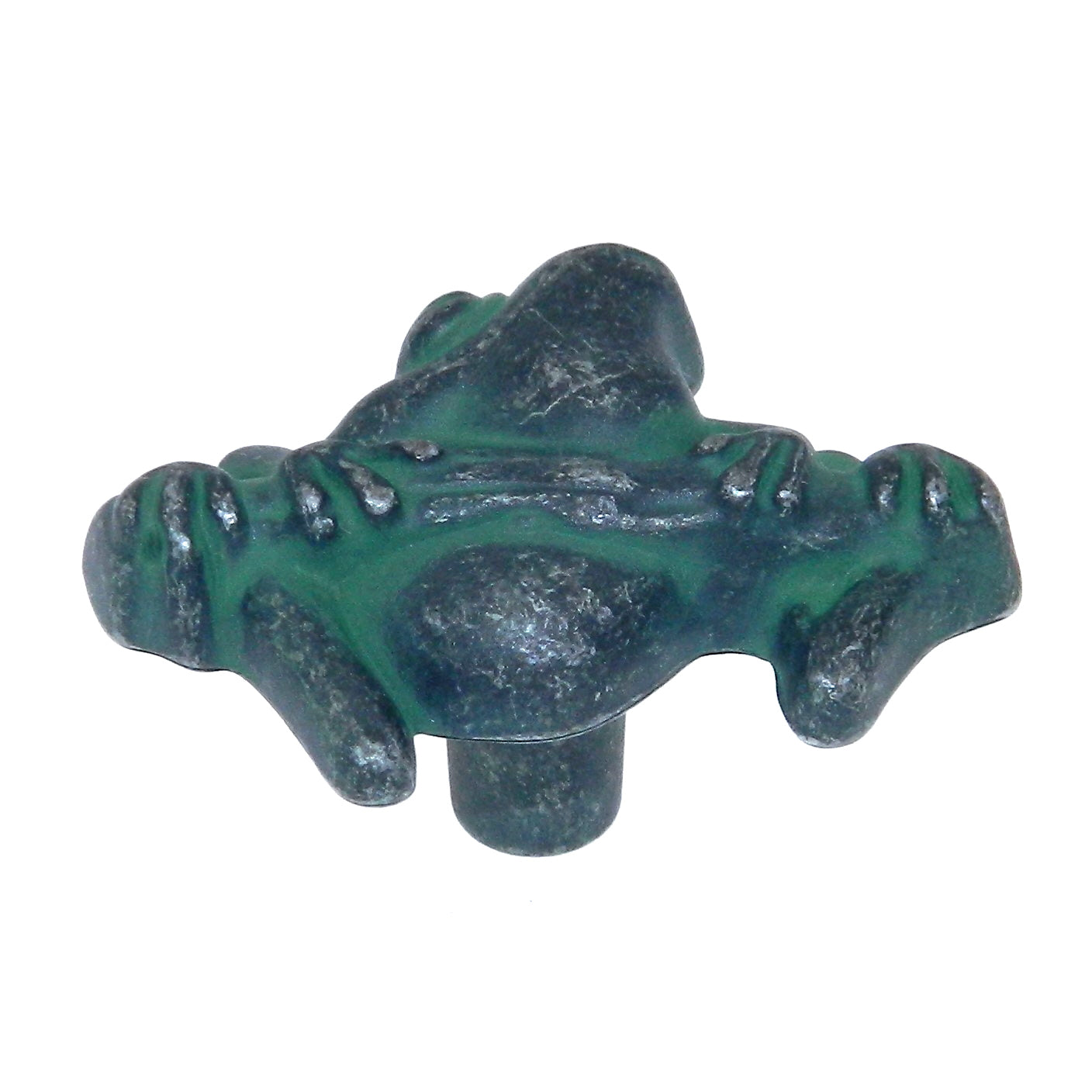 Hickory Hardware Rain Forest Verde Gris Round Frog 1 1/4" Cabinet Knob PA1511-VG