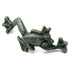 Hickory Hardware PA1521-VG Rainforest Frog Cabinet Pull, 3"cc, Verde Gris