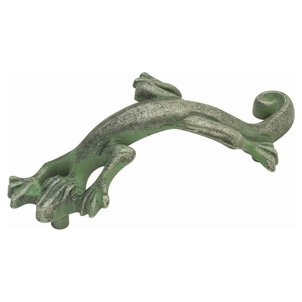 Hickory Hardware Rainforest Verde Gris Lizard PA1522-VG 3"cc Cabinet Handle Pull