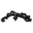 Pewter lizard shaped cabinet handle from the Rain Forest collection.