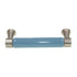 Betsy Fields Design Brushed Pewter Blue Ceramic Center 3" Ctr. Pull PBF455Y-SYB