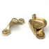 Polished Brass Sash Window Lock and Screws PBH0248 Belwith Hickory Hardware