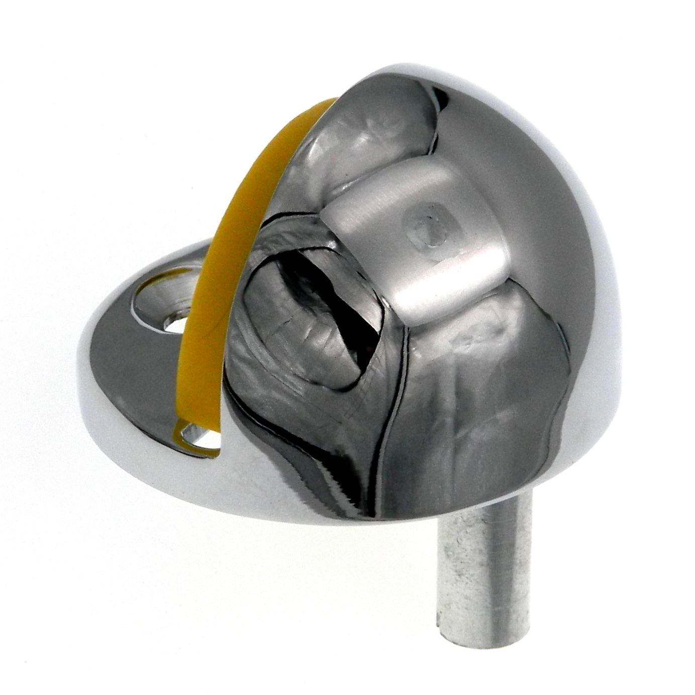 Hickory PBH3004-CH Polished Chrome Solid Brass Floor-Mount Dome Doorstop