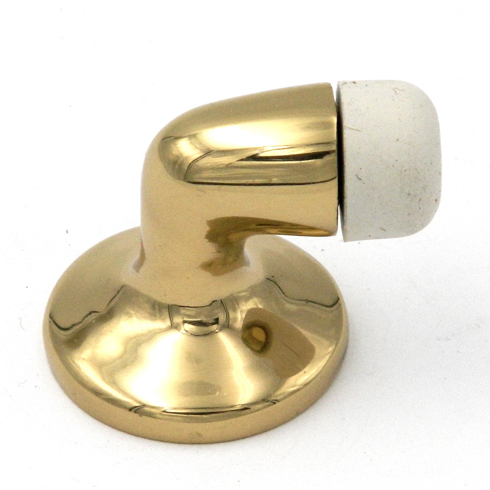 Hickory Hardware 1-3/4" Polished Brass Wall Doorstop PBH3008-PB