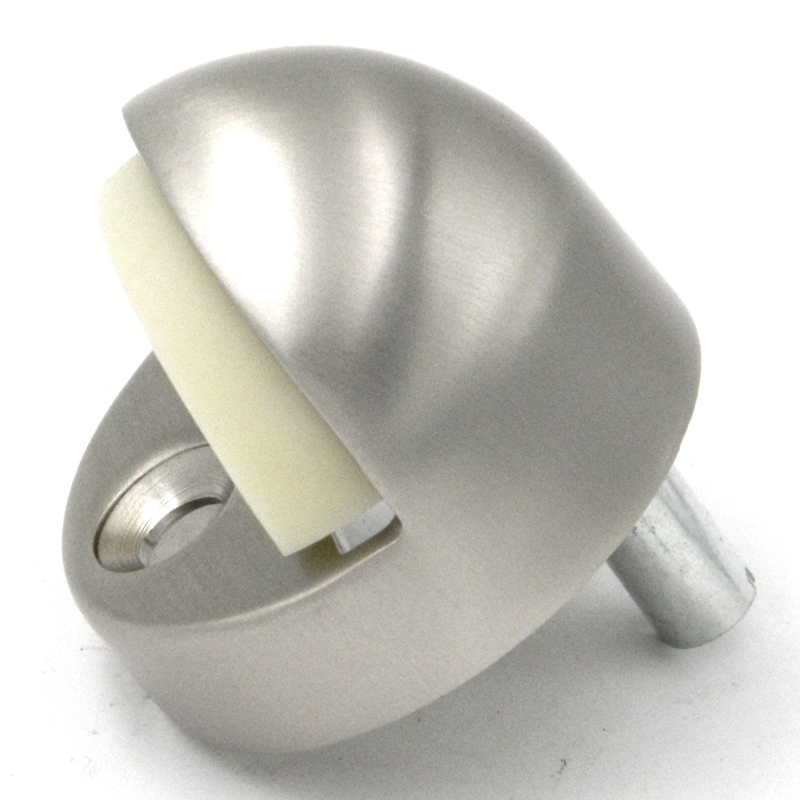 Hickory PBH3014-SC Satin Nickel Solid Brass High-Profile Dome Floor Doorstop