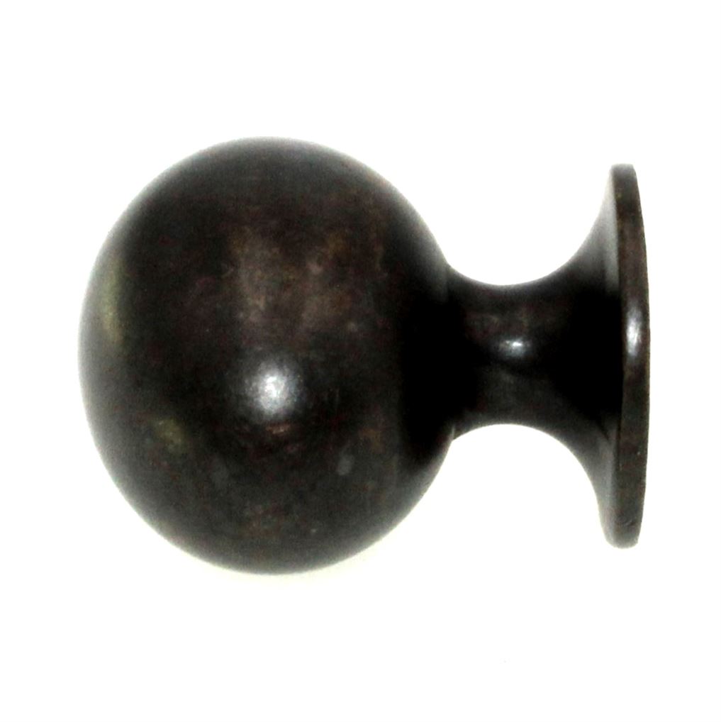 Liberty Fusilli Oil-Rubbed Bronze 1 3/16" (30mm) Football Cabinet Knob PN0395-OB-C