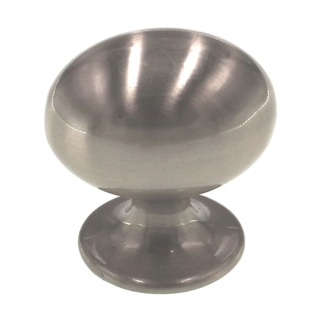 Liberty Fusilli Satin Nickel 1 3/16" (30mm) Football Cabinet Knob PN0395-SN-C