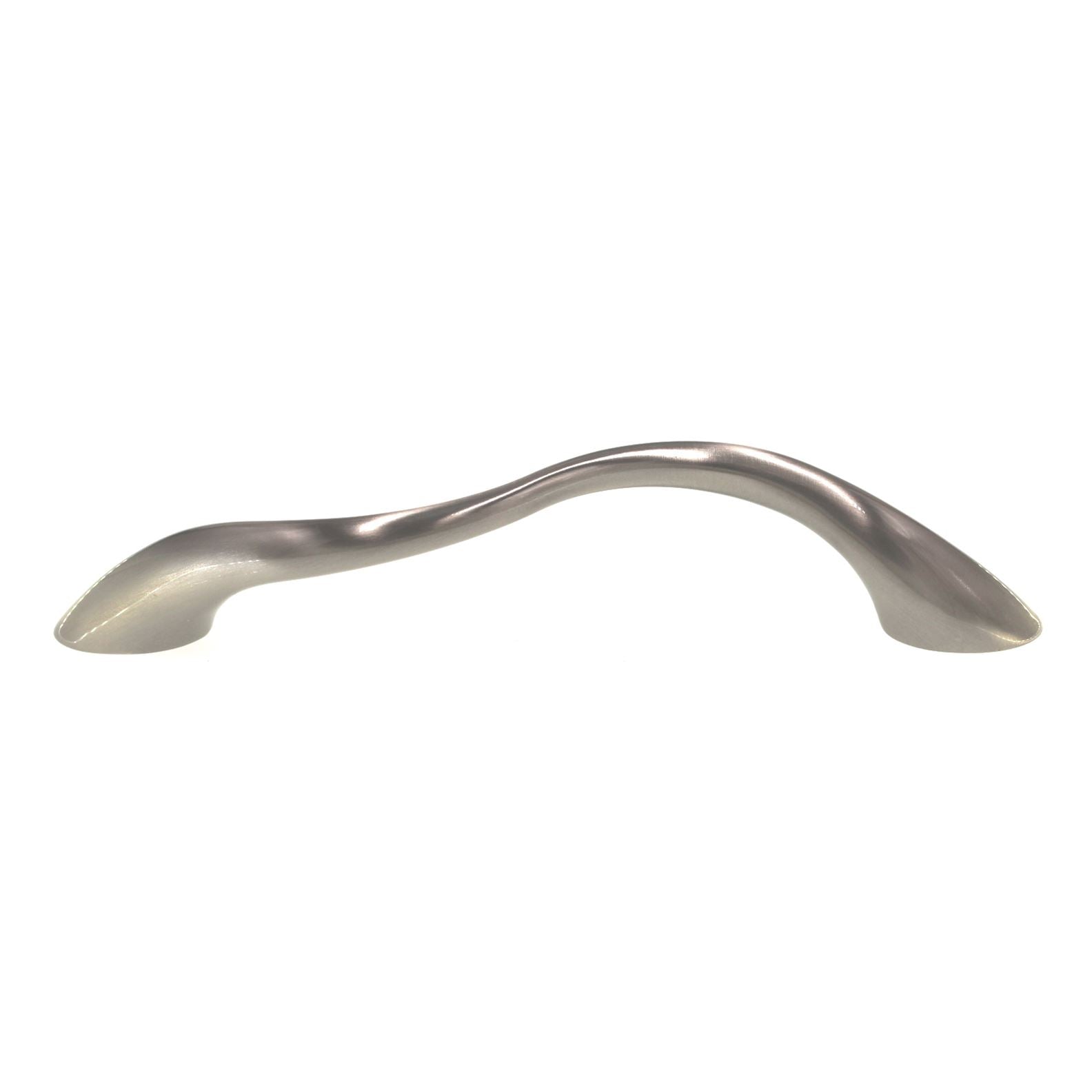 Liberty Fusilli Satin Nickel 5" (128mm) Ctr. Wavy Cabinet Arch Pull PN0414-SN