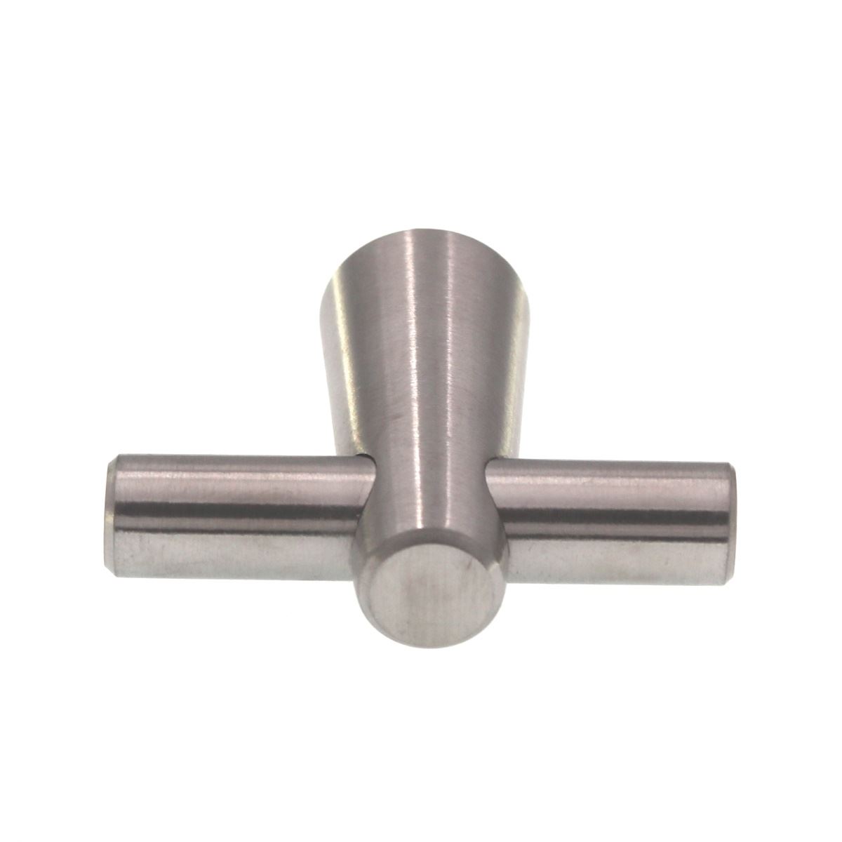 Liberty Palladium 2" Conical T Knob Finger Pull Stainless Steel PN6496-SS