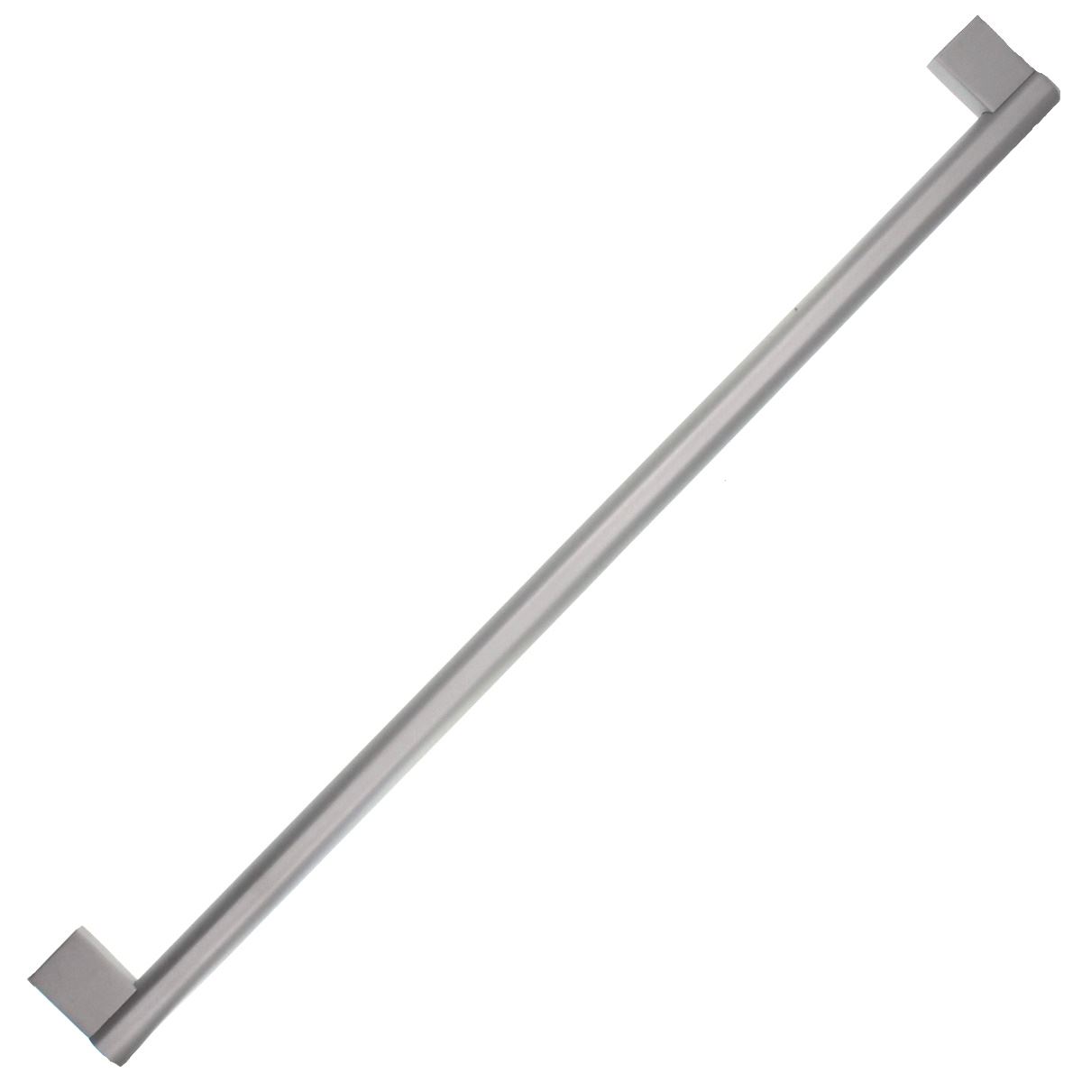 Liberty Round Flat Side 16 3/8" (416mm) Ctr Cabinet Bar Pull Aluminum PN9018-AL