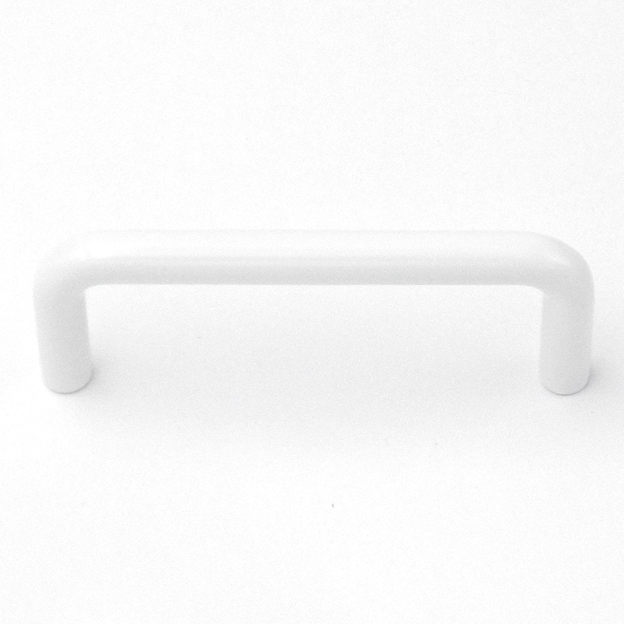 PW353-24 White Solid Brass 3"cc Cabinet Wire Pull Handles Belwith Keeler