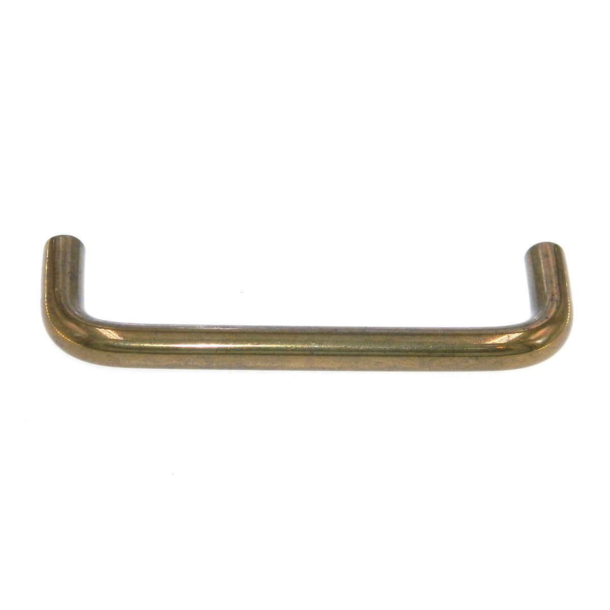 Belwith Solid Brass Antique Brass 3 1/2" Ctr. Cabinet Wire Pull Handle PW354-AB